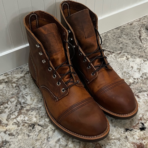 NWOT Red Wing Boots Iron Ranger Copper - Picture 2 of 11